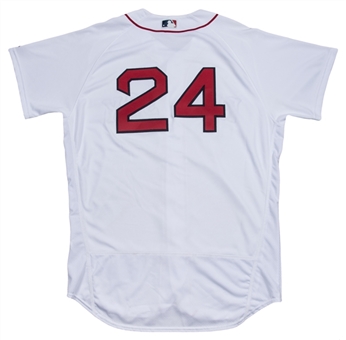 2016 David Price Game Used Boston Red Sox Home Jersey Used on 4/16/2016 (MLB Authenticated & Fanatics)